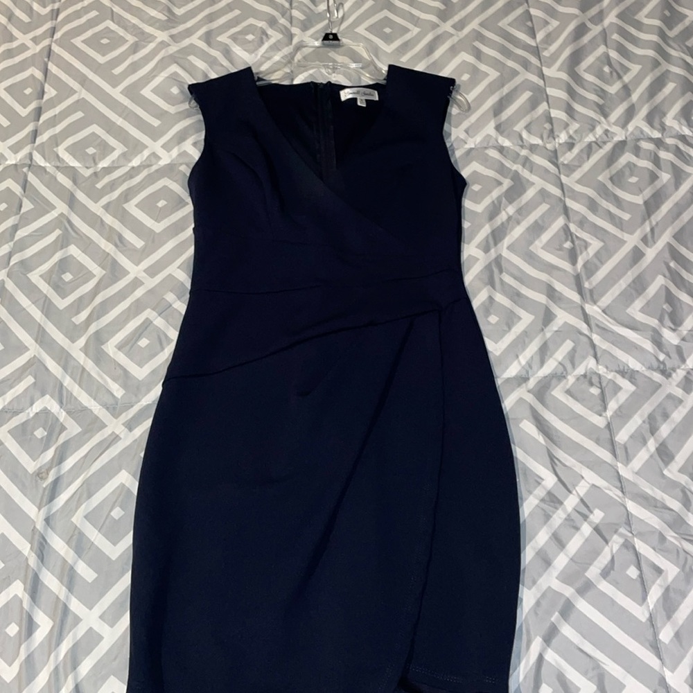 Navy blue dress